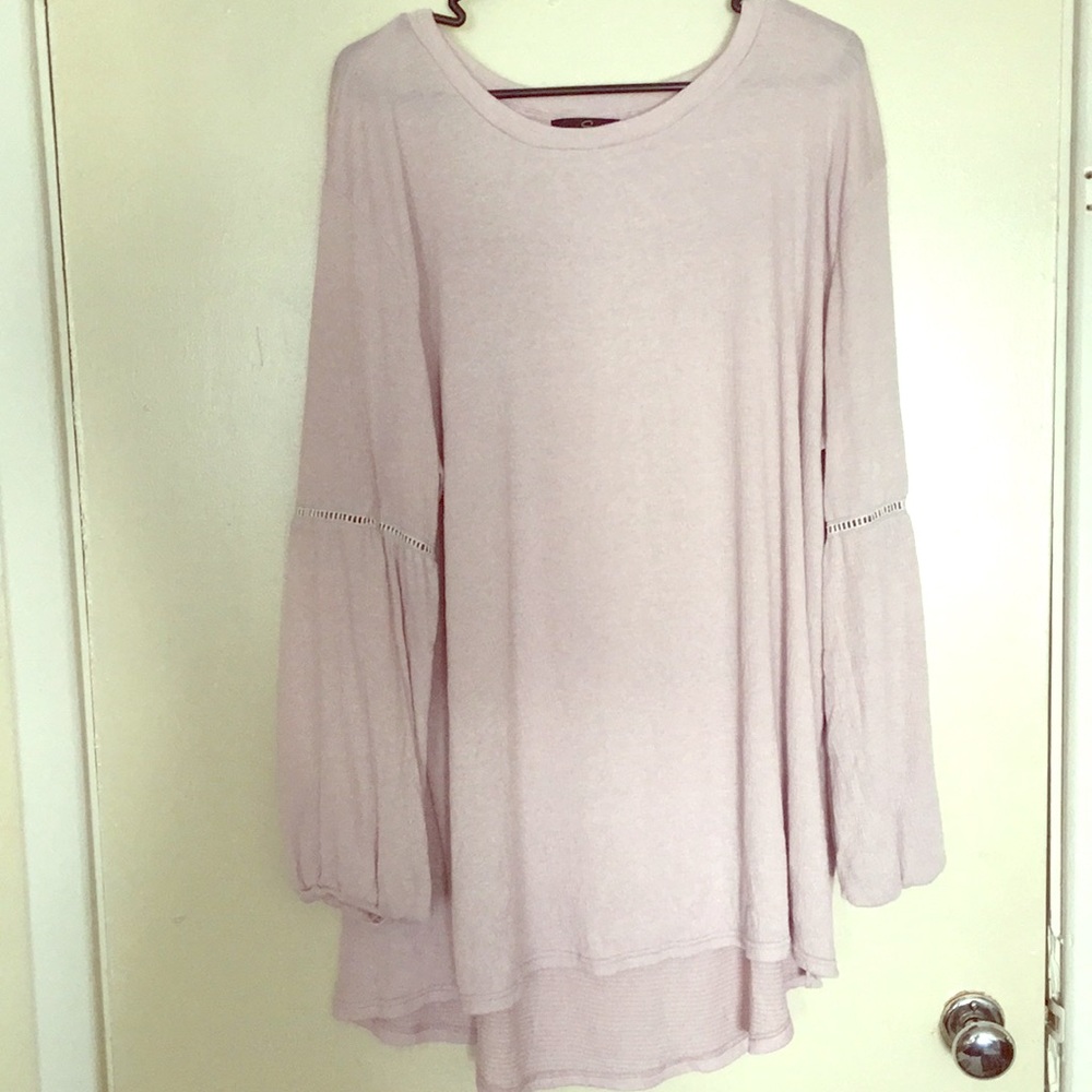 Mid sleeve fall shirt